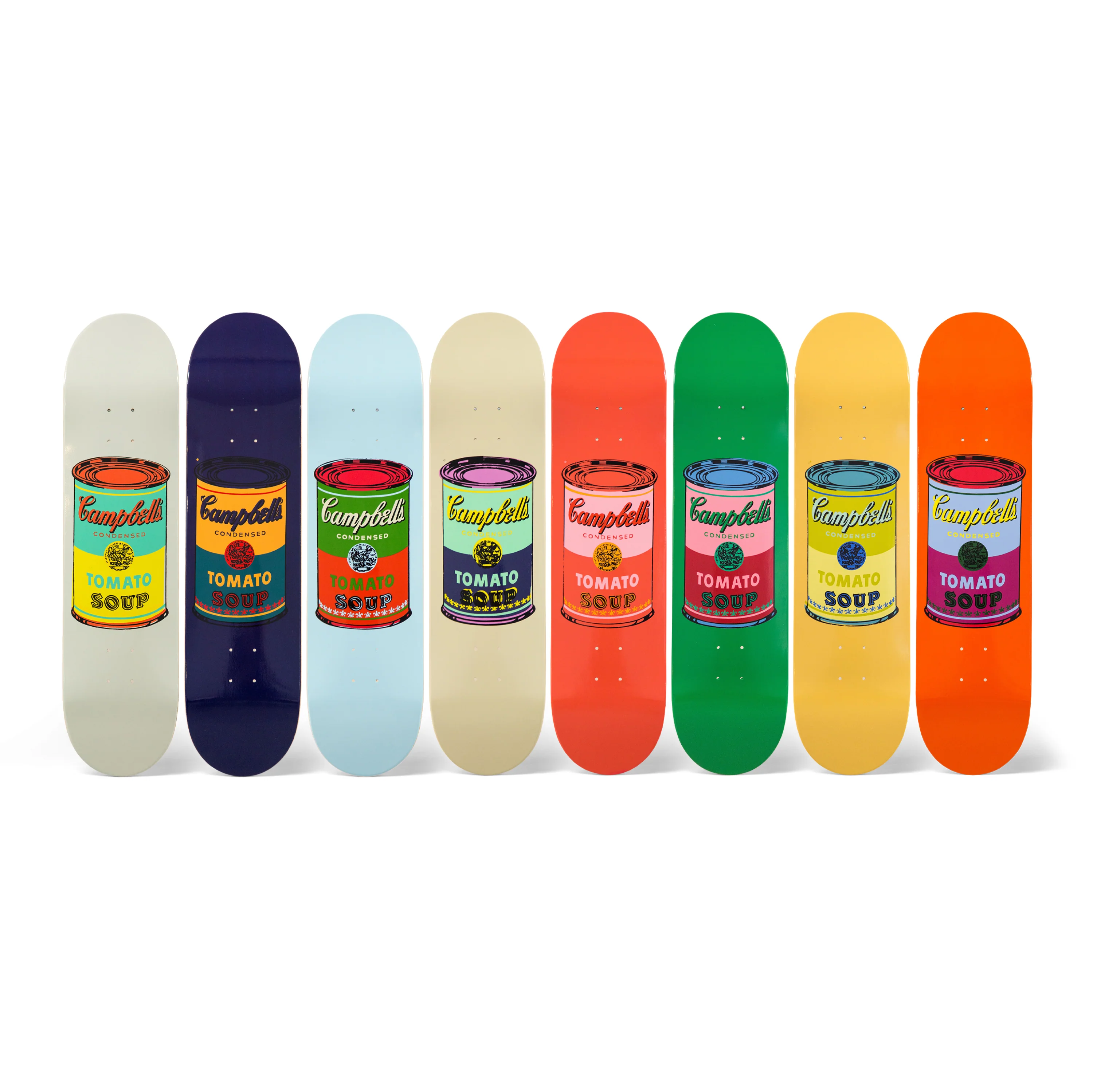 Andy Warhol: Campbell’s Soup Cans Skateboard Decks