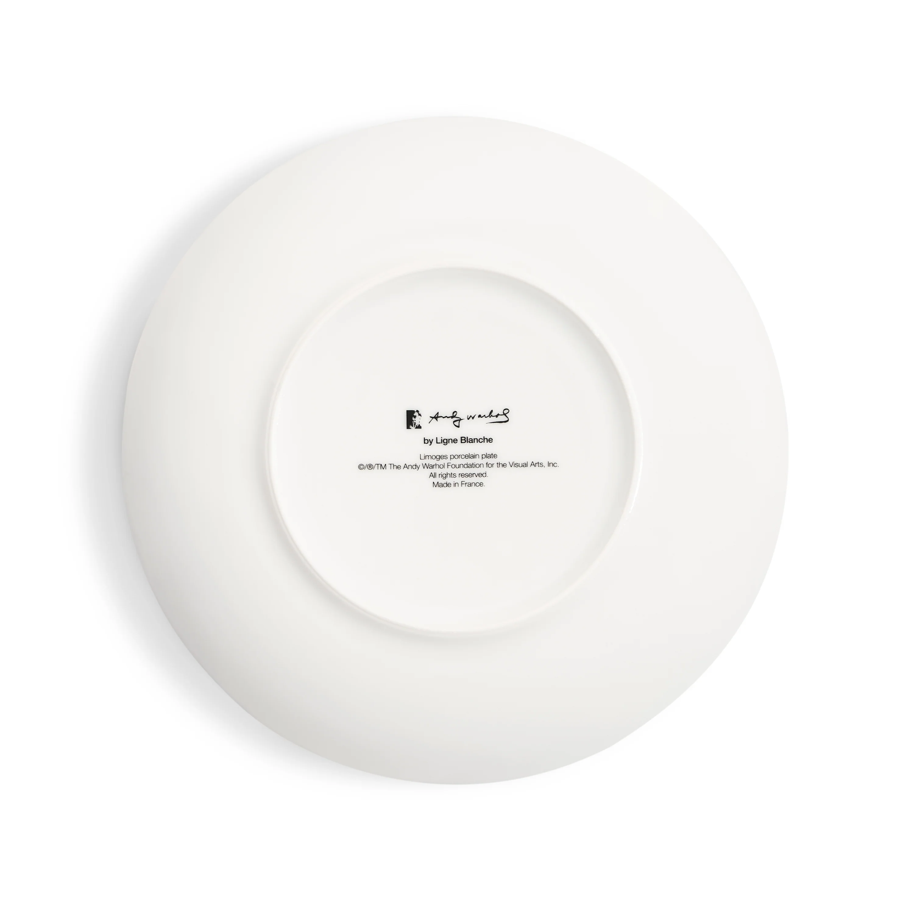 Andy Warhol: White Flowers Plate - Image 2
