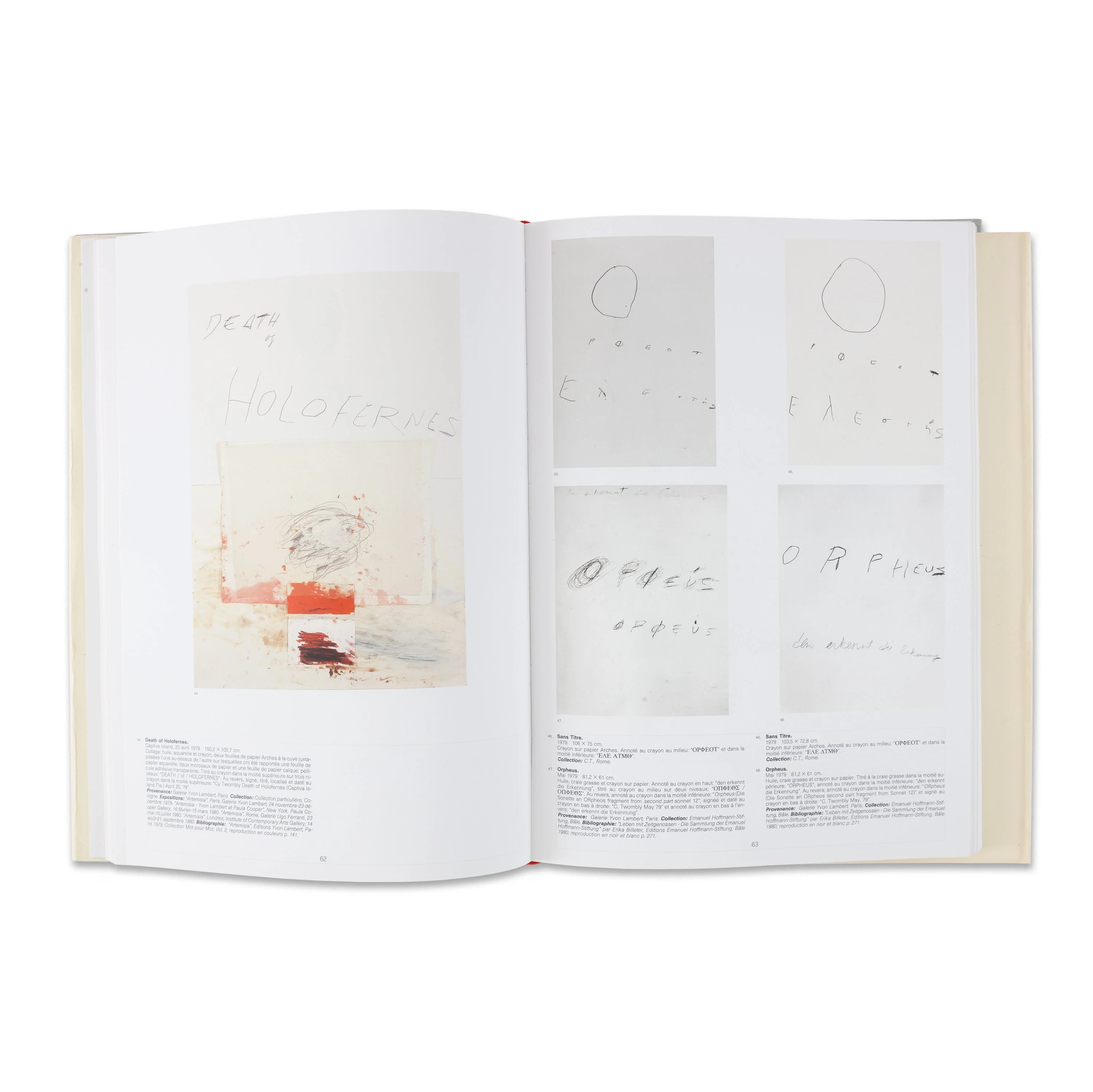Cy Twombly Catalogue raisonné des oeuvres sur papier par Yvon Lambert, Volume VII, 1977–1982 - Image 3