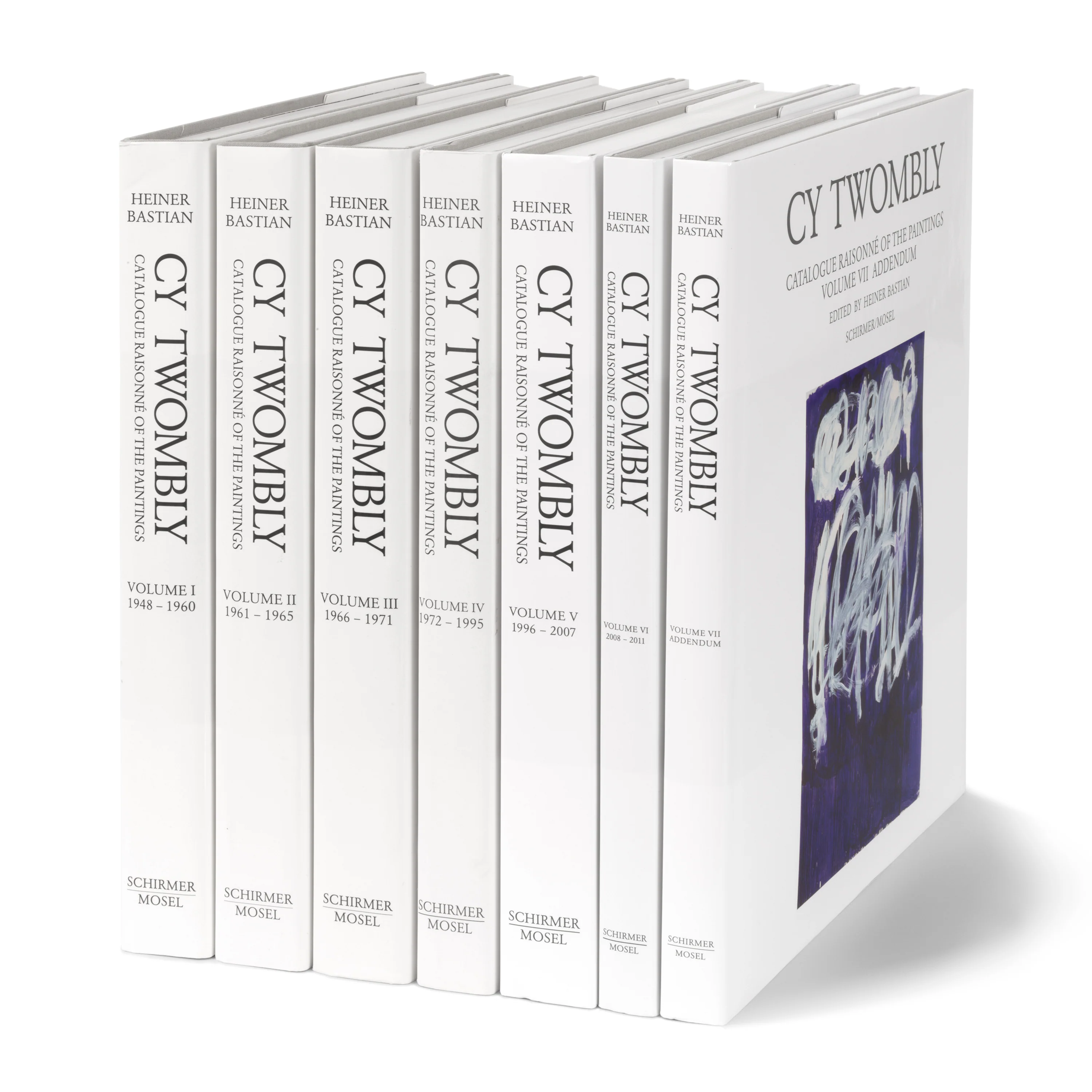 Cy Twombly Catalogue Raisonné of the Paintings, Volumes I–VII, 1948–2011