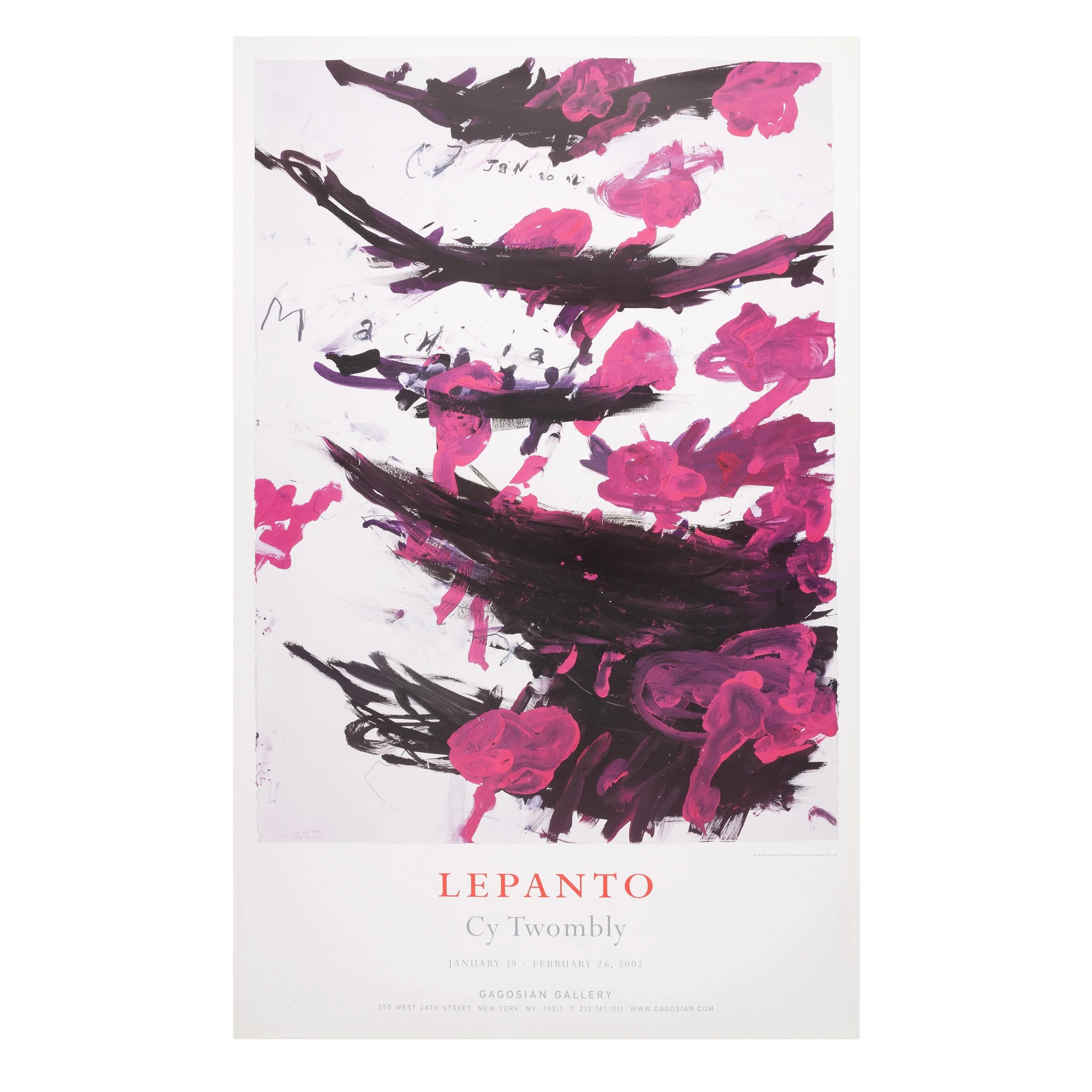 Cy Twombly: Lepanto