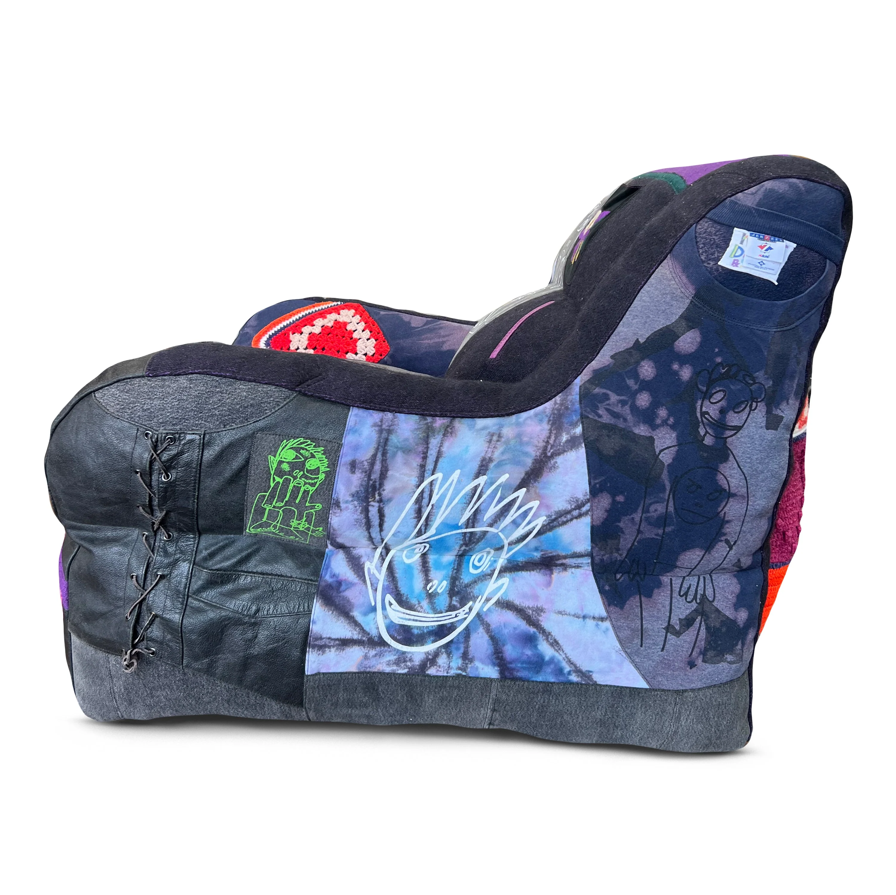 Darren Romanelli for Katz + Dogg: Flower Biker Lounge Chair - Image 3