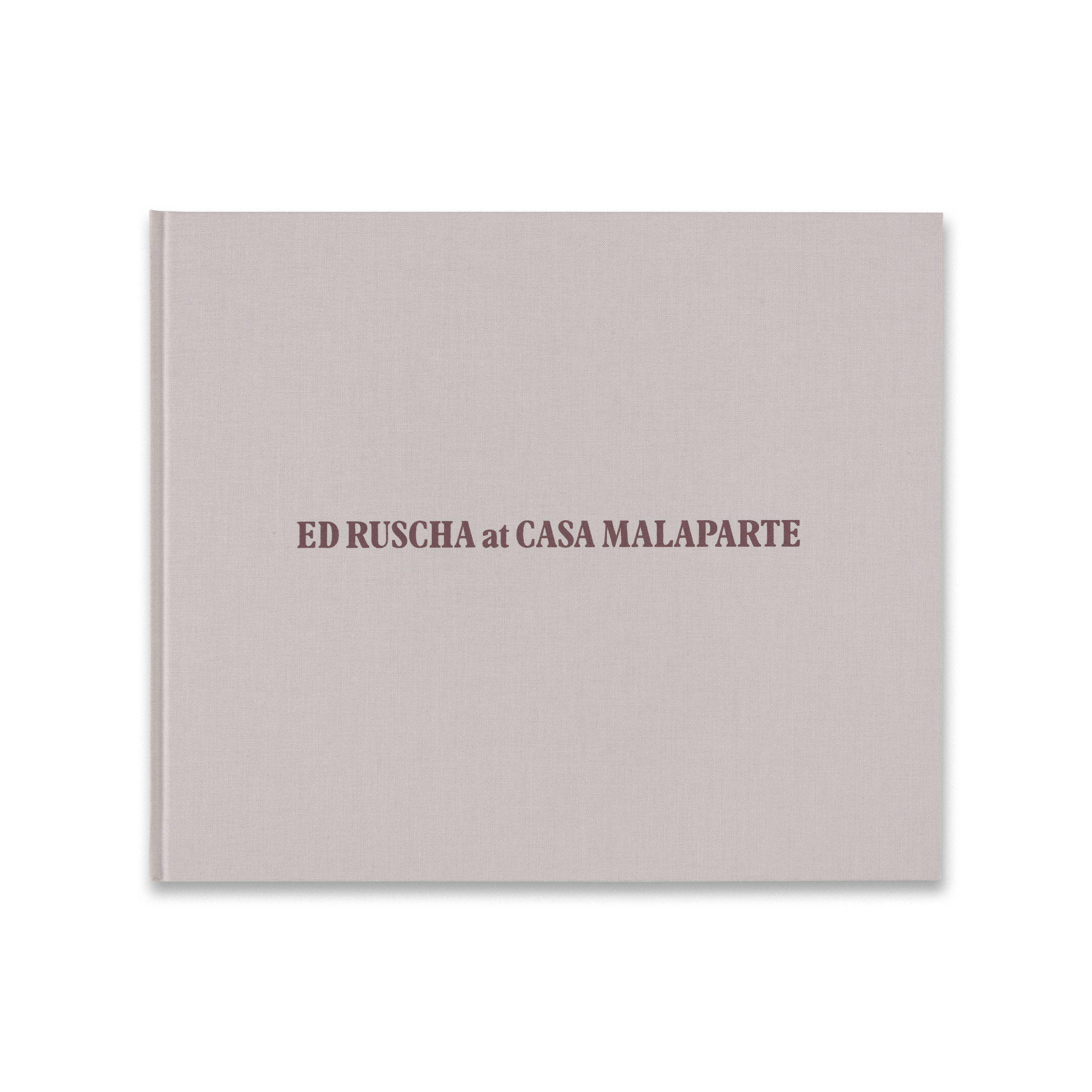 Ed Ruscha at Casa Malaparte