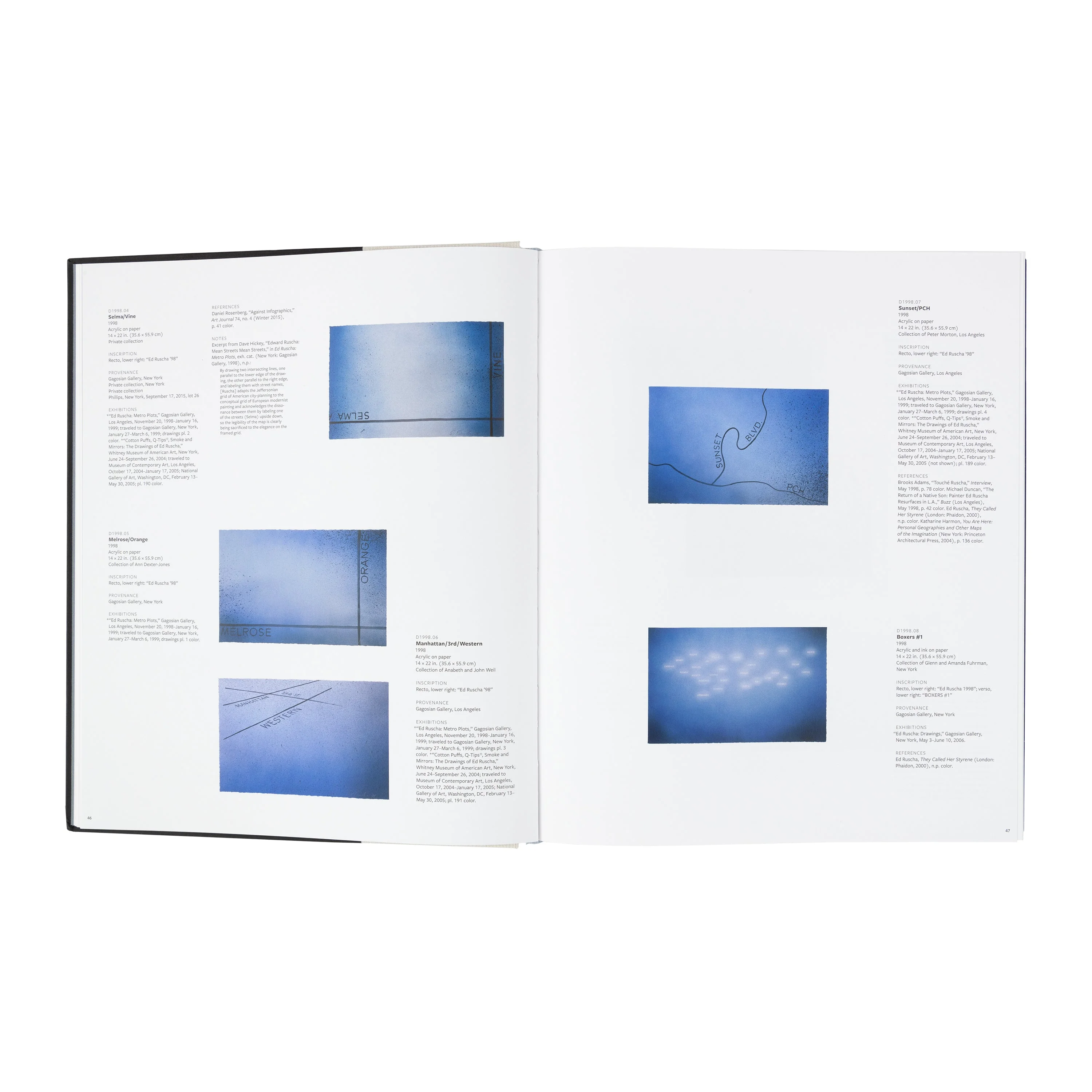 Edward Ruscha Catalogue Raisonné of the Works on Paper: Volume Three, 1998–2018 - Image 4