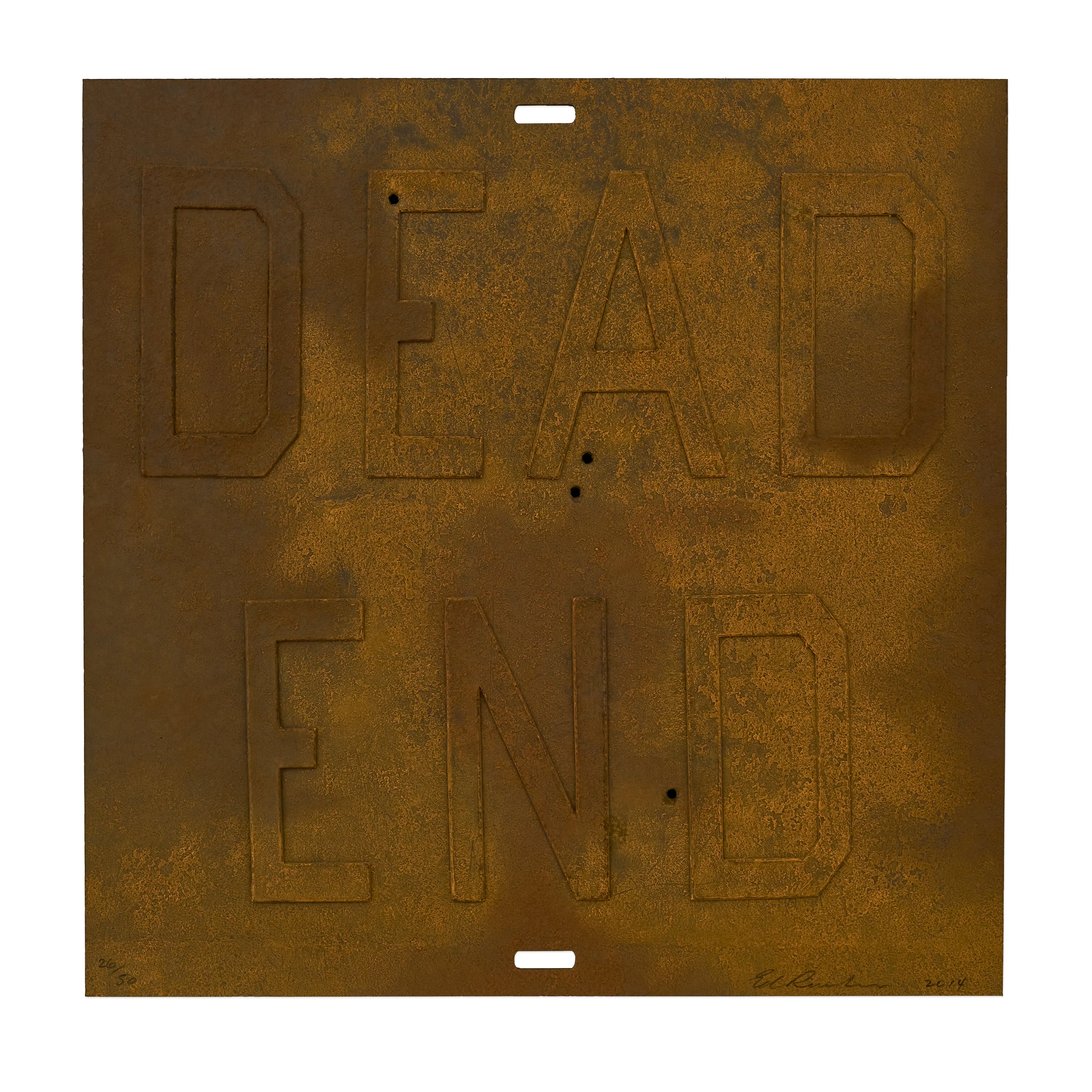 Ed Ruscha: Dead End 3