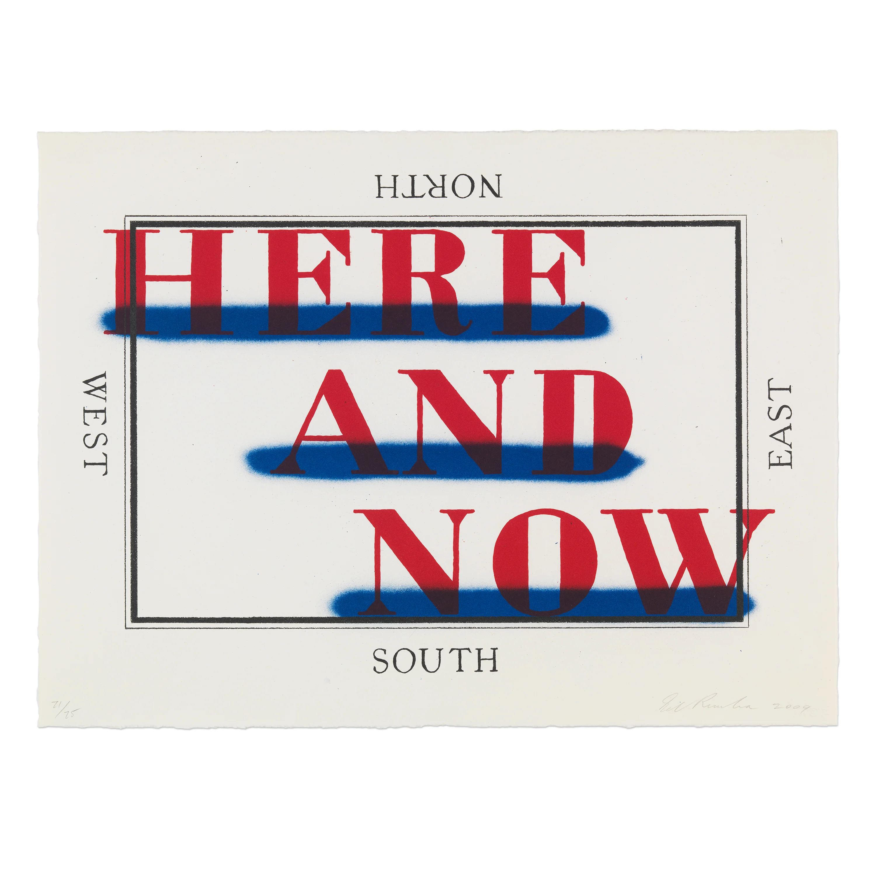 Ed Ruscha: Here and Now