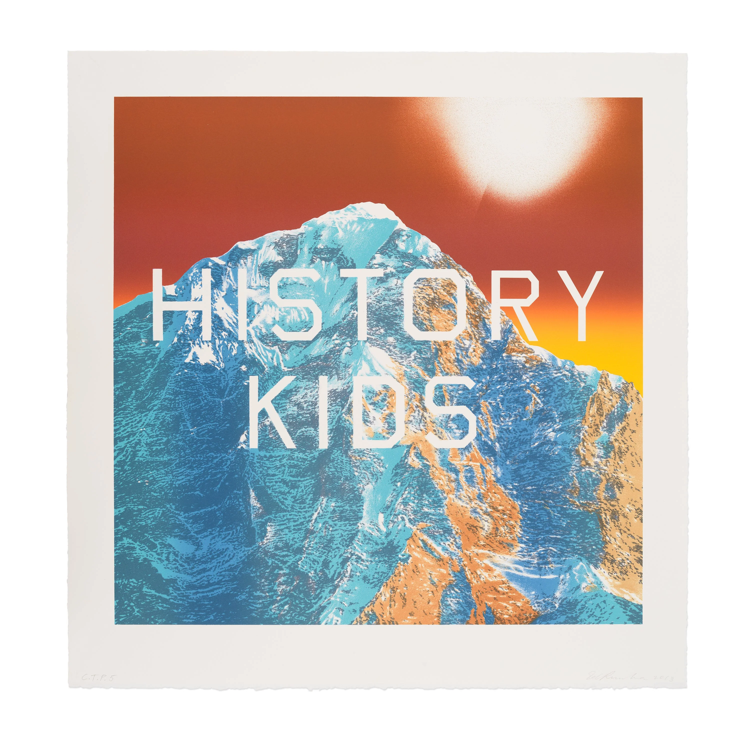 Ed Ruscha: History Kids