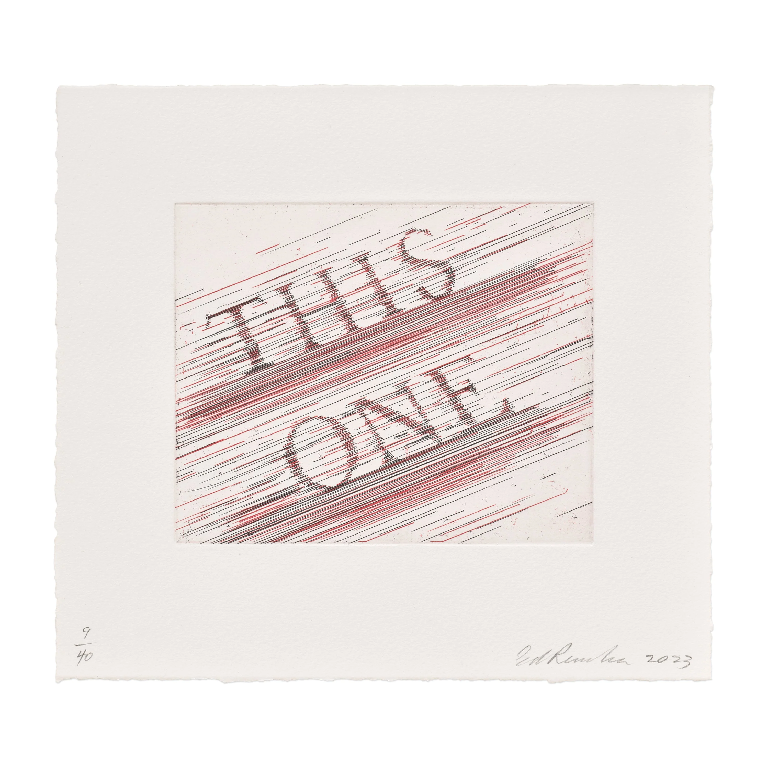 Ed Ruscha: This One