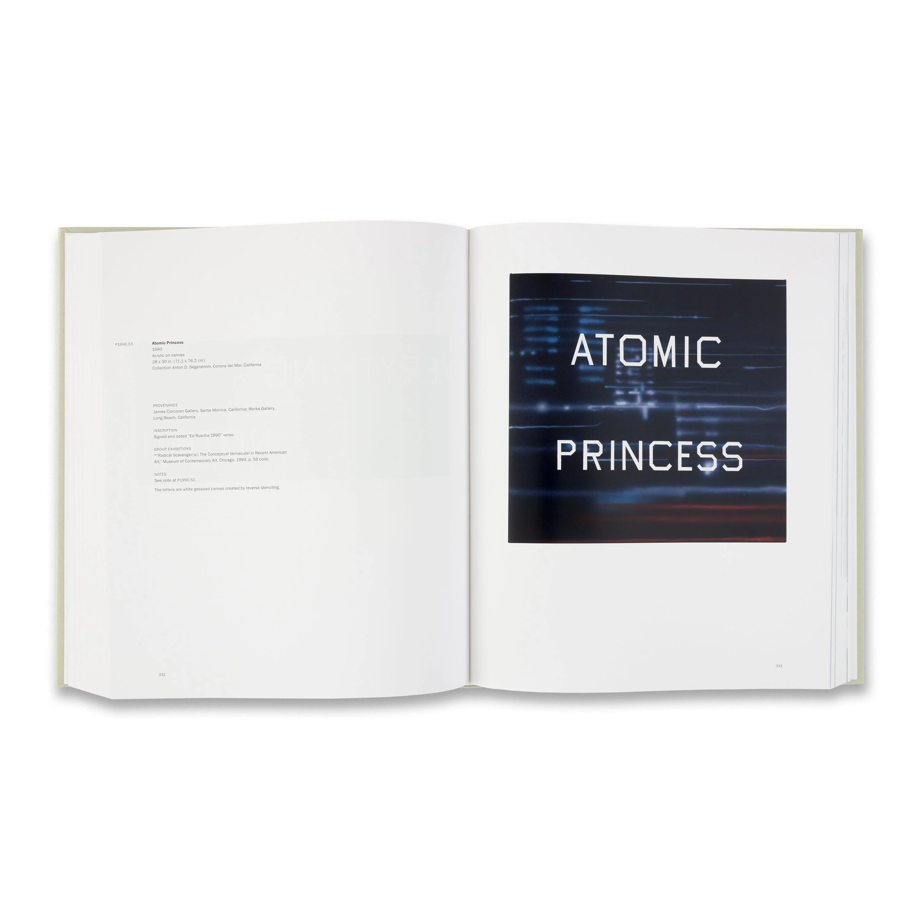 Edward Ruscha Catalogue Raisonné of the Paintings: Volume Four, 1988–1992 - Image 4