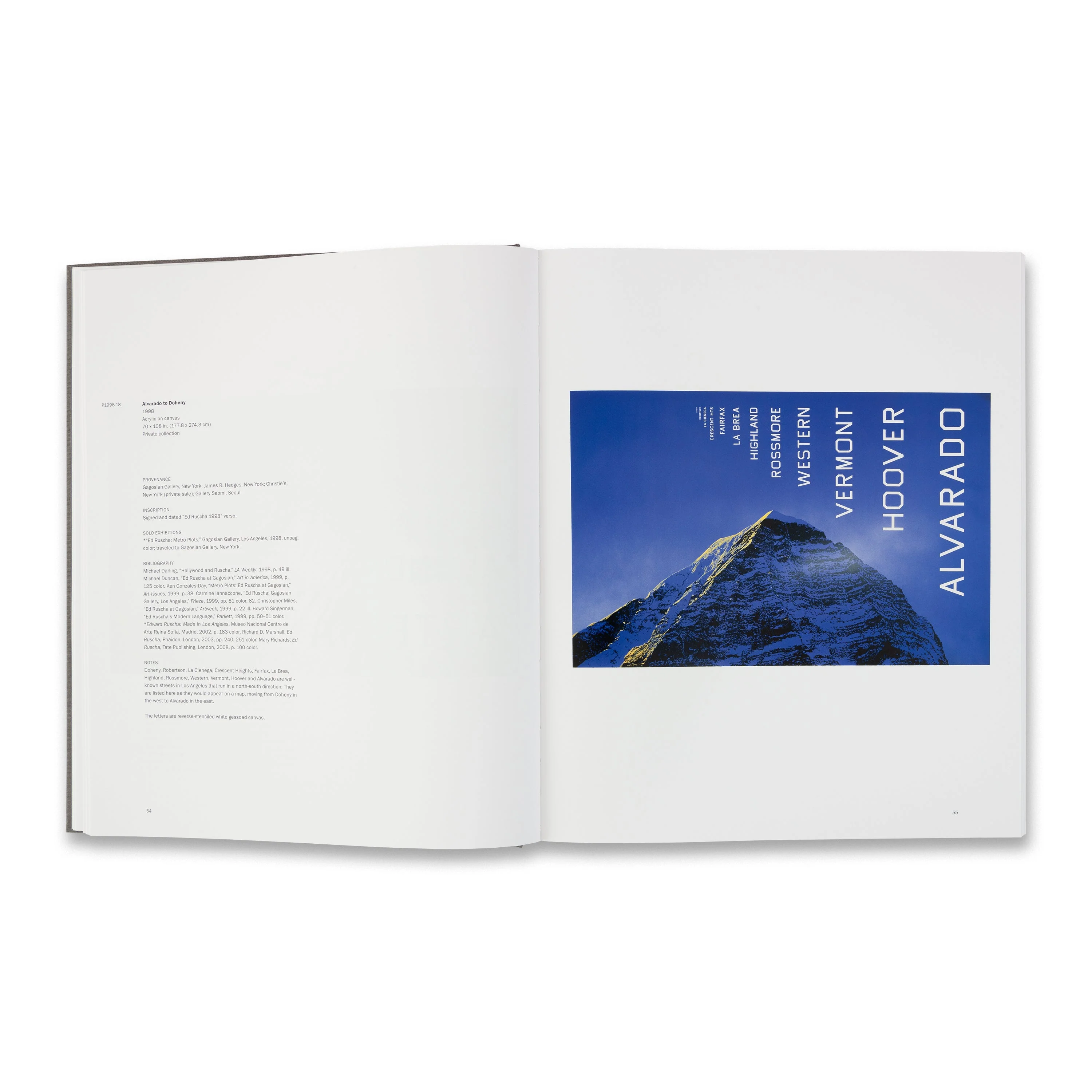 Edward Ruscha Catalogue Raisonné of the Paintings: Volume Six, 1998–2003 - Image 3