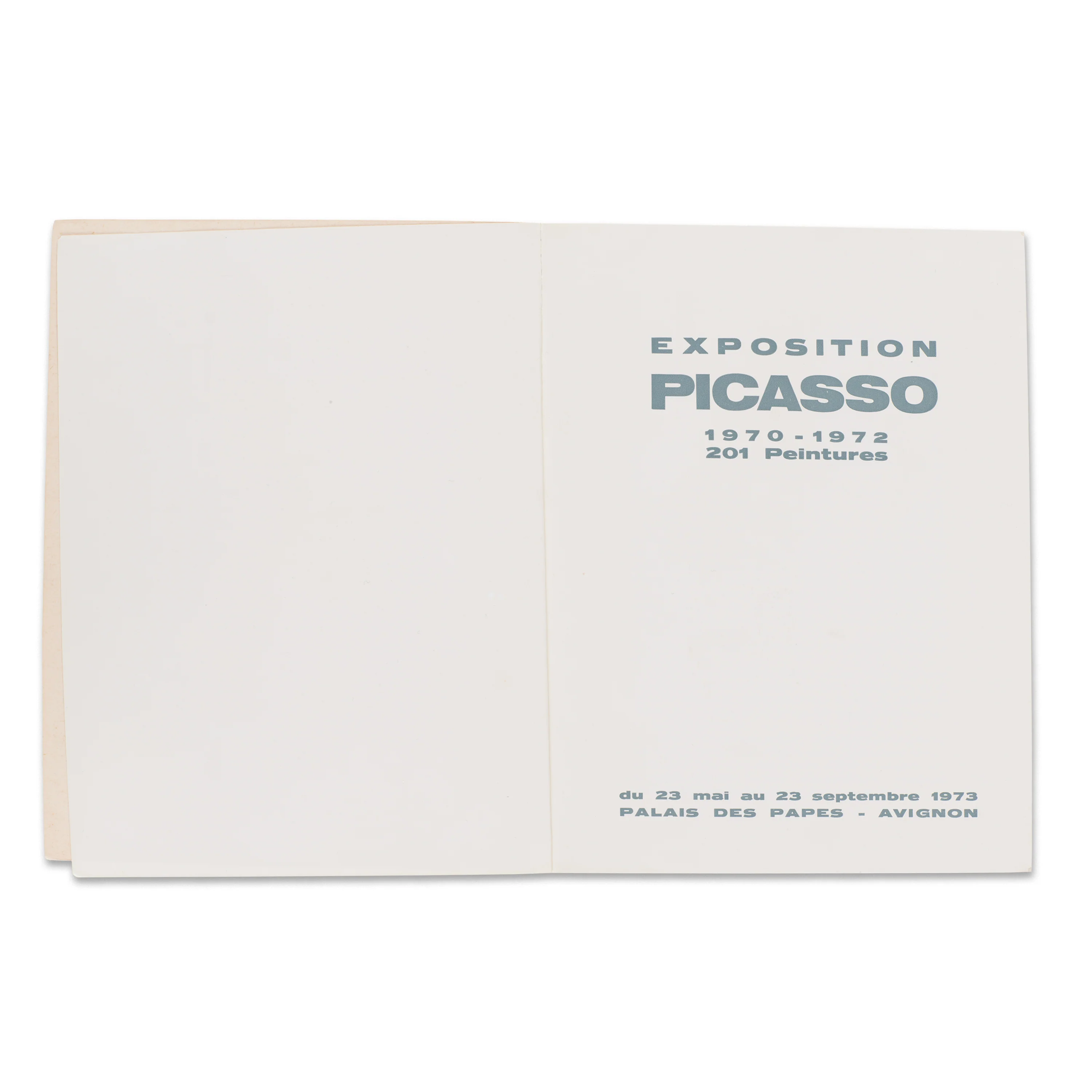 Exposition Picasso 1970–1972 Set - Image 7
