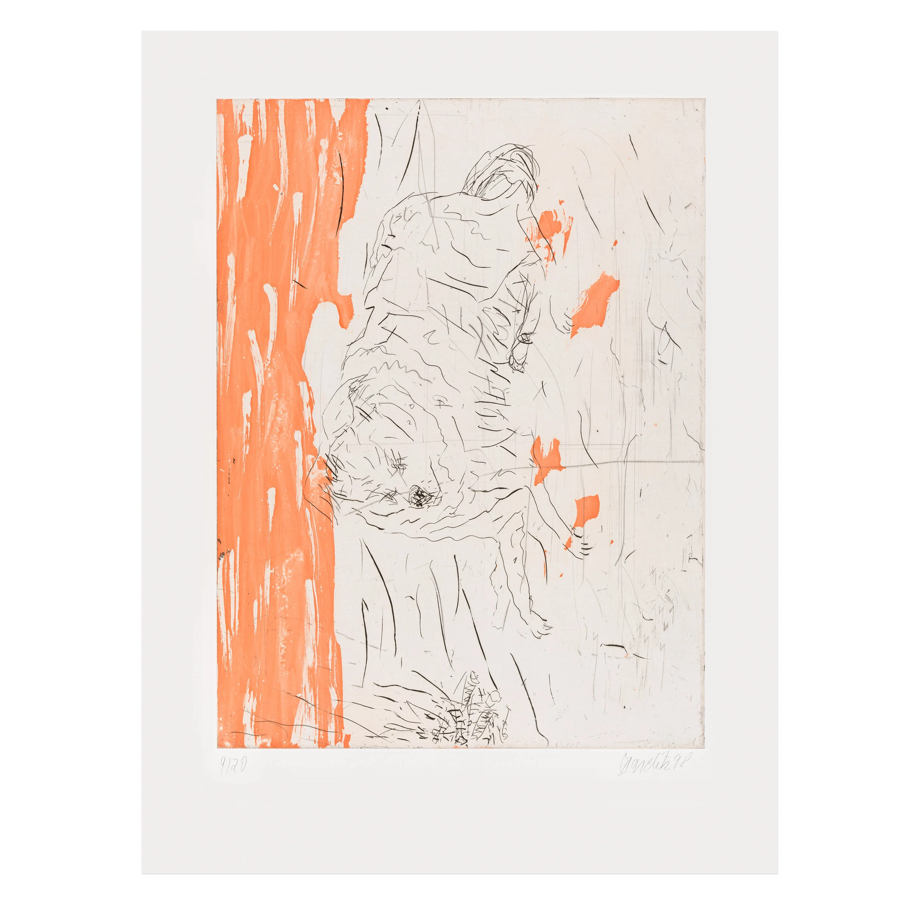 Georg Baselitz: Schlafende Hunde