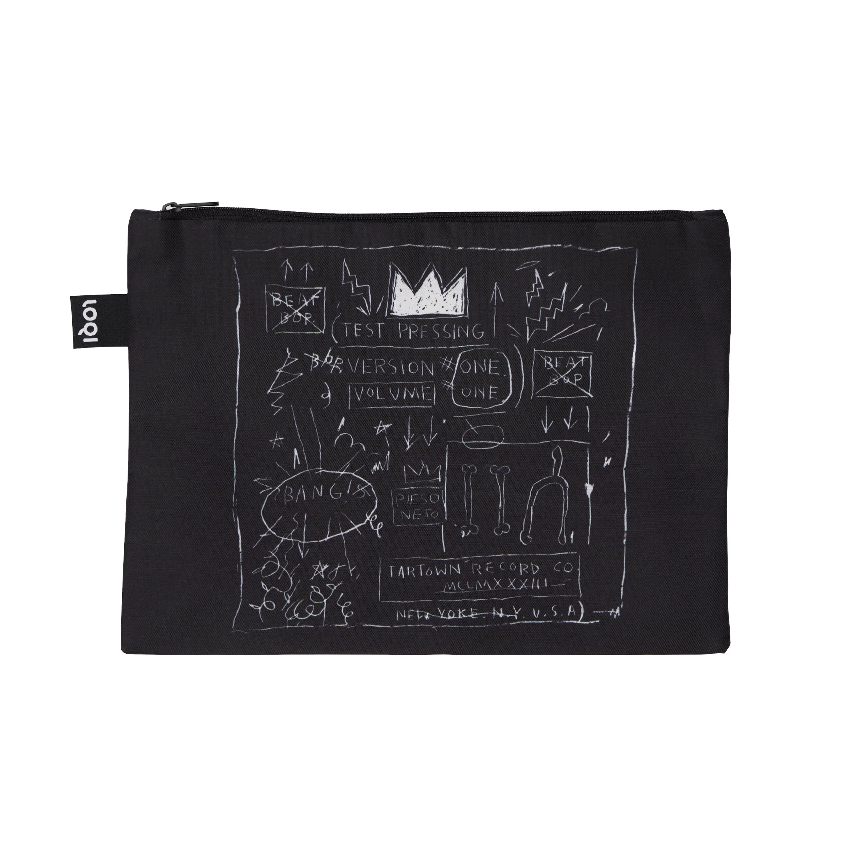 Jean-Michel Basquiat Zip Pouches - Image 3