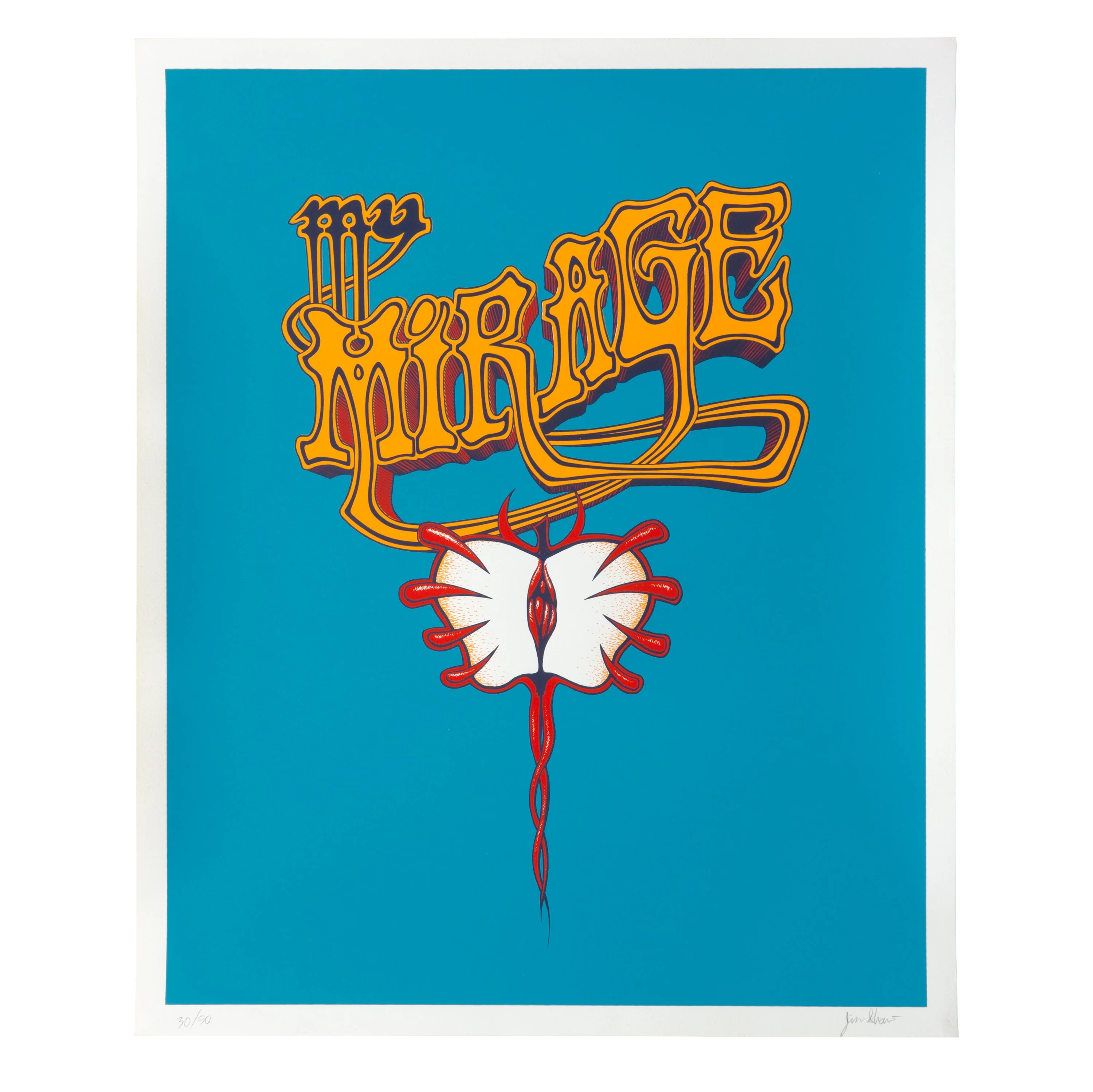 Jim Shaw: My Mirage Logo #3