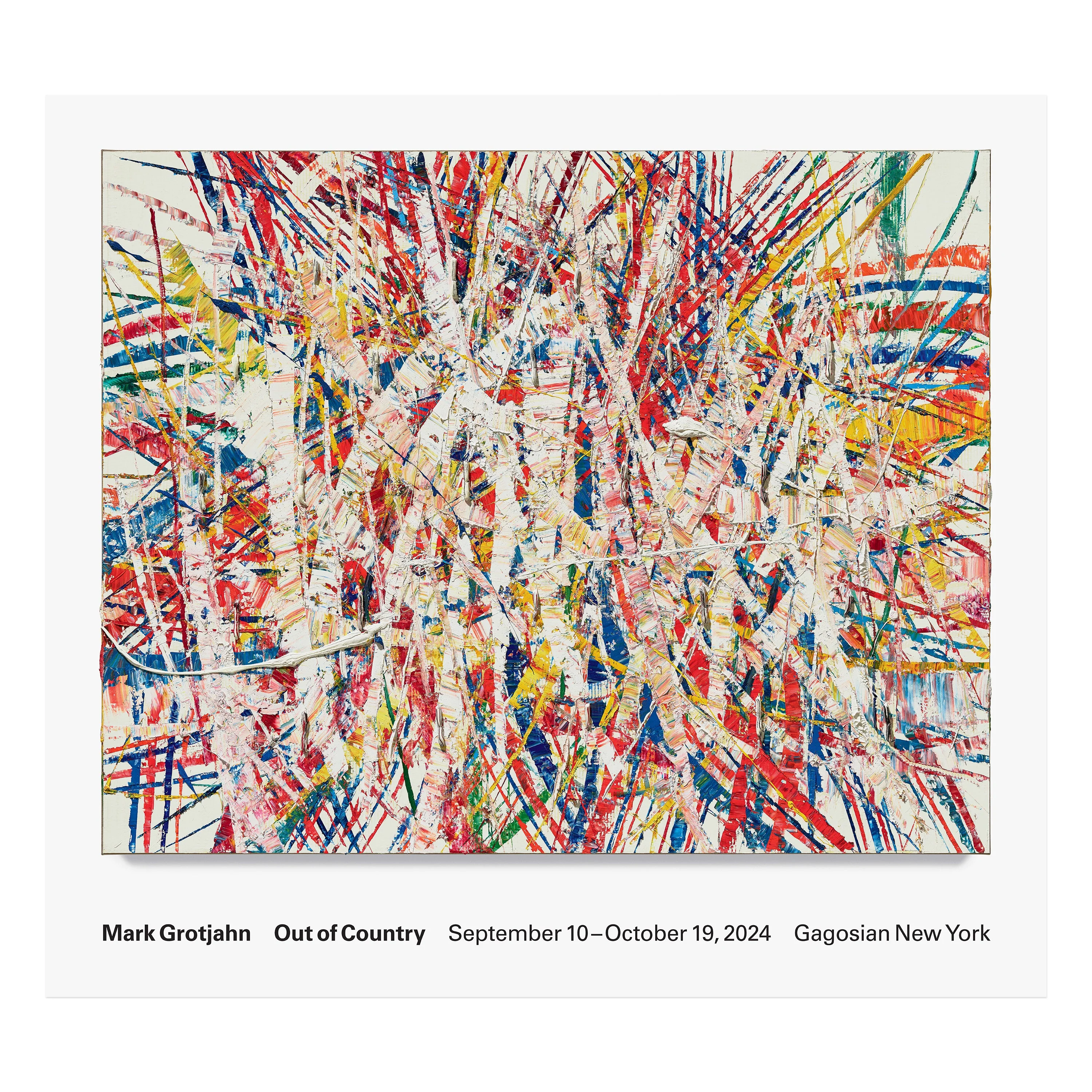 Mark Grotjahn: Out of Country