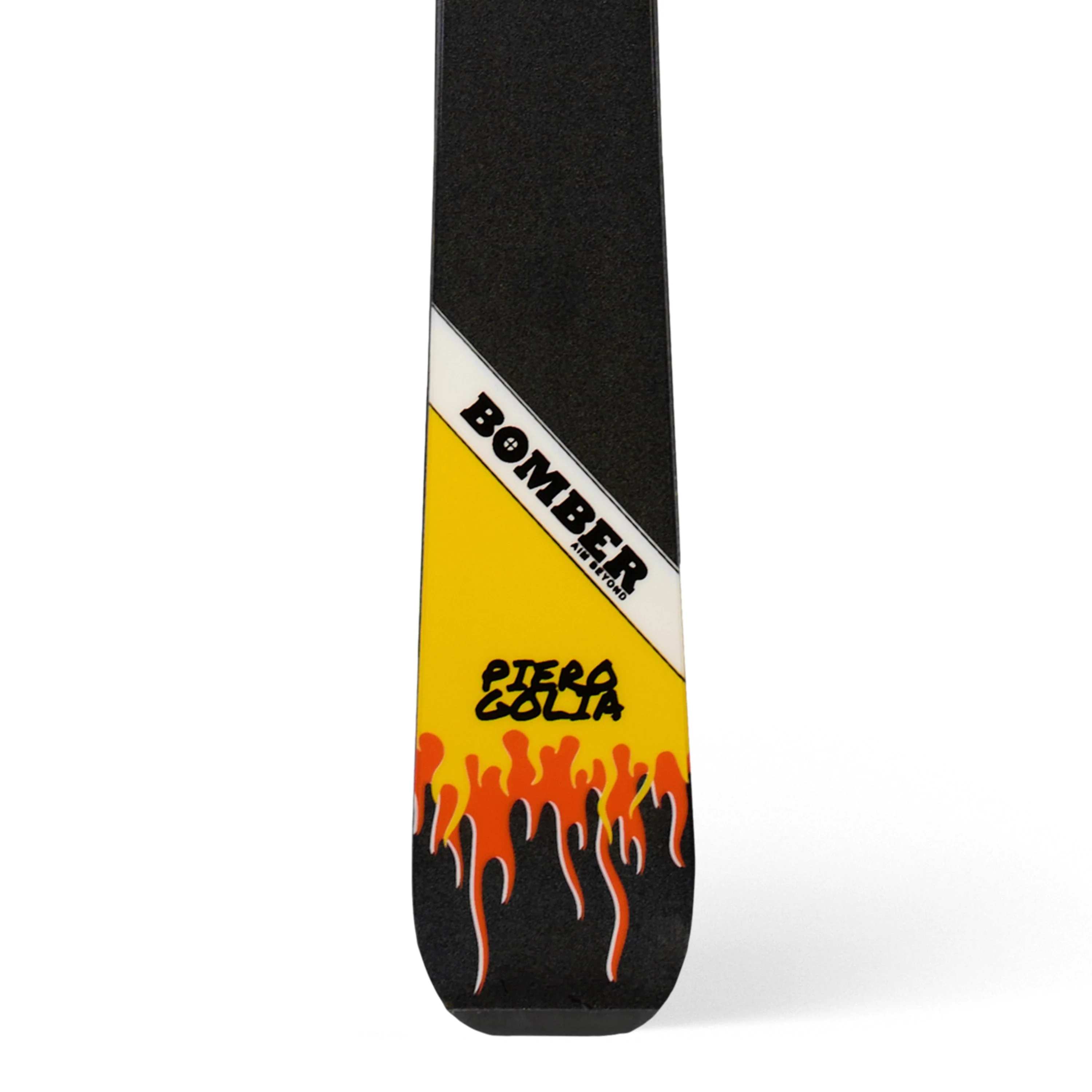 Piero Golia × Bomber: All Mountain 78 Fireflyer Black Heat Skis - Image 3