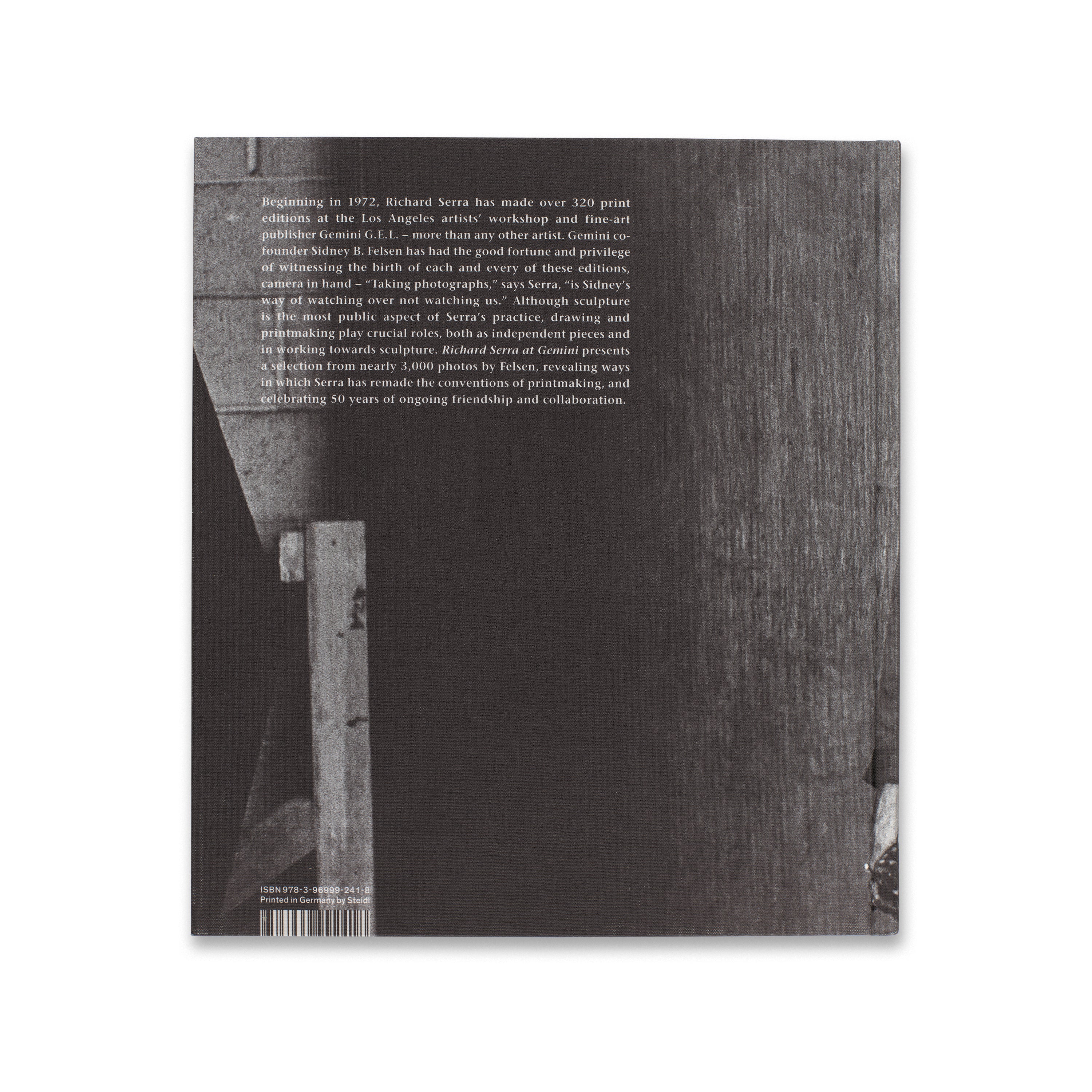 Richard Serra at Gemini: Photographed by Sidney B. Felsen - Image 5
