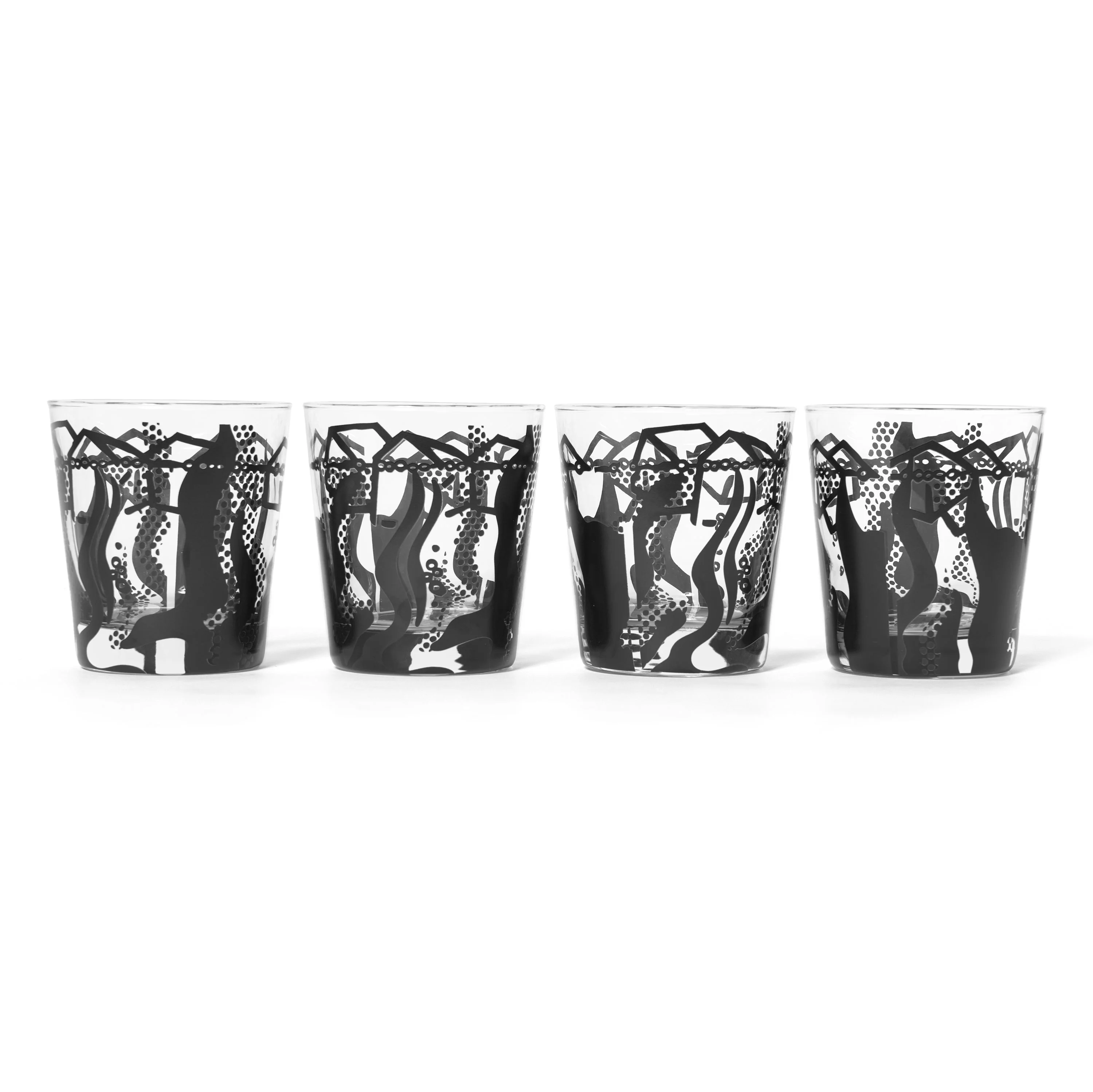 Roy Lichtenstein Drinking Glasses