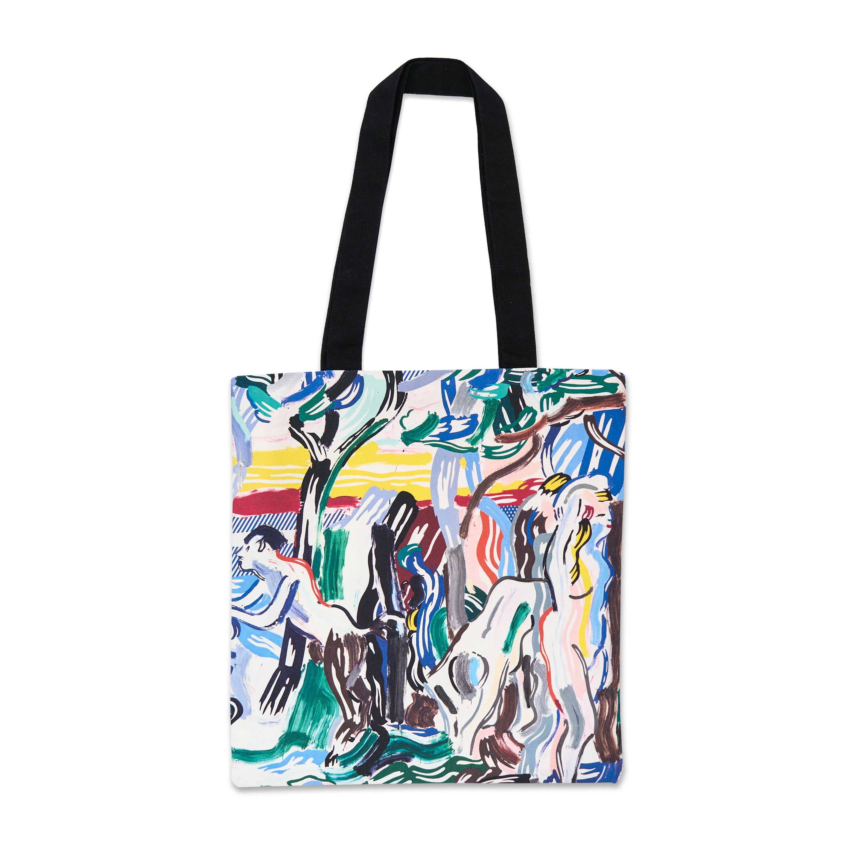Roy Lichtenstein: Painting with Scattered Brushstrokes Tote Bag