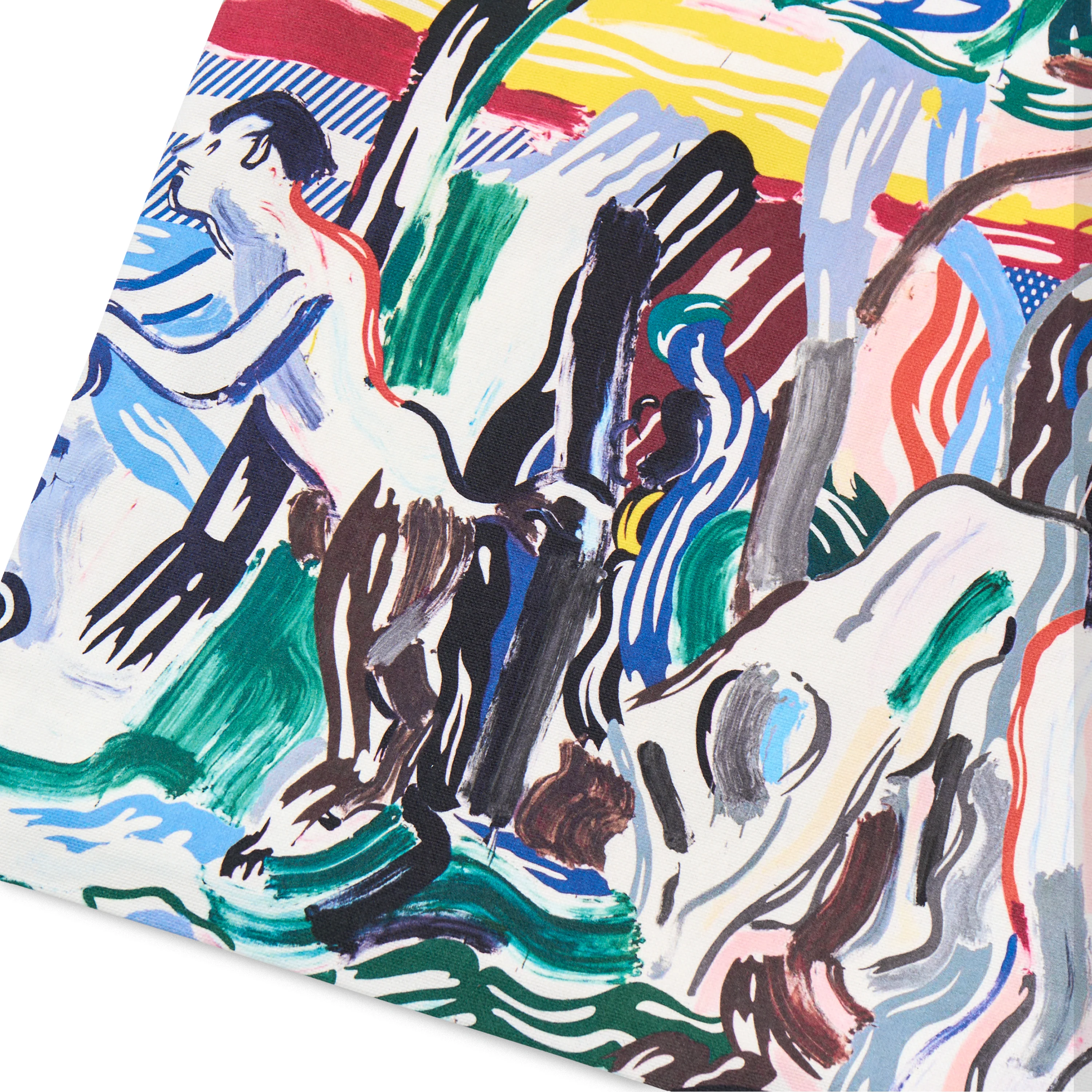 Roy Lichtenstein: Painting with Scattered Brushstrokes Tote Bag - Image 3
