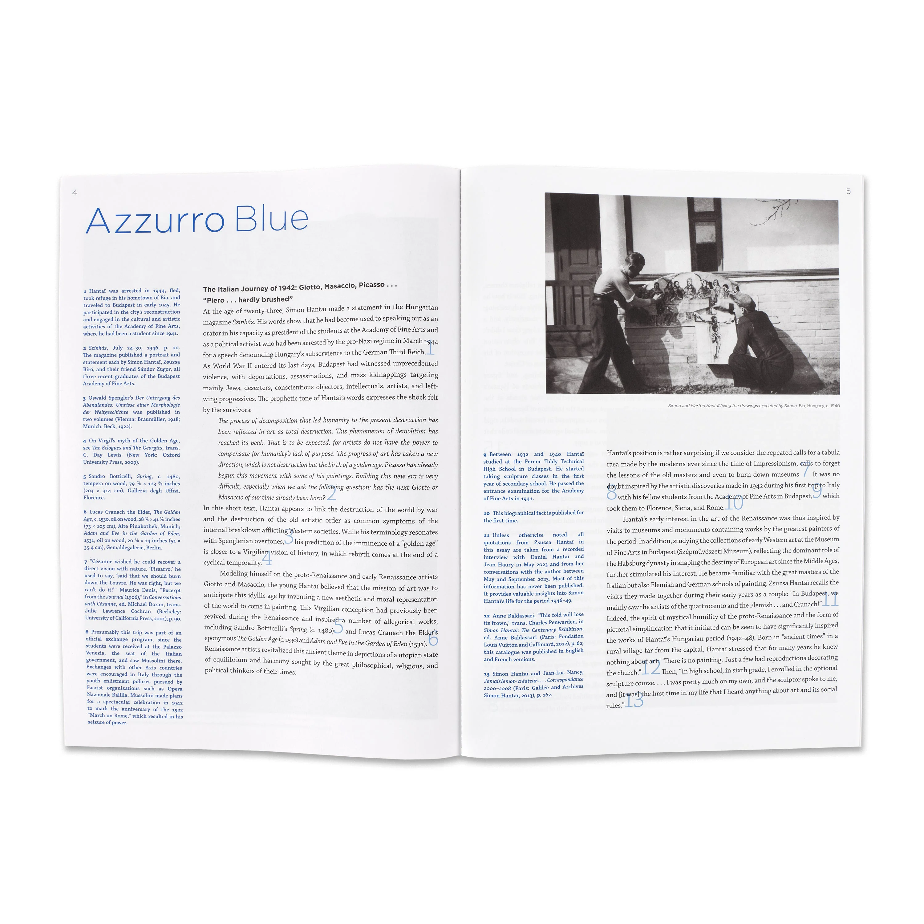 Simon Hantaï: Azzurro - Image 4