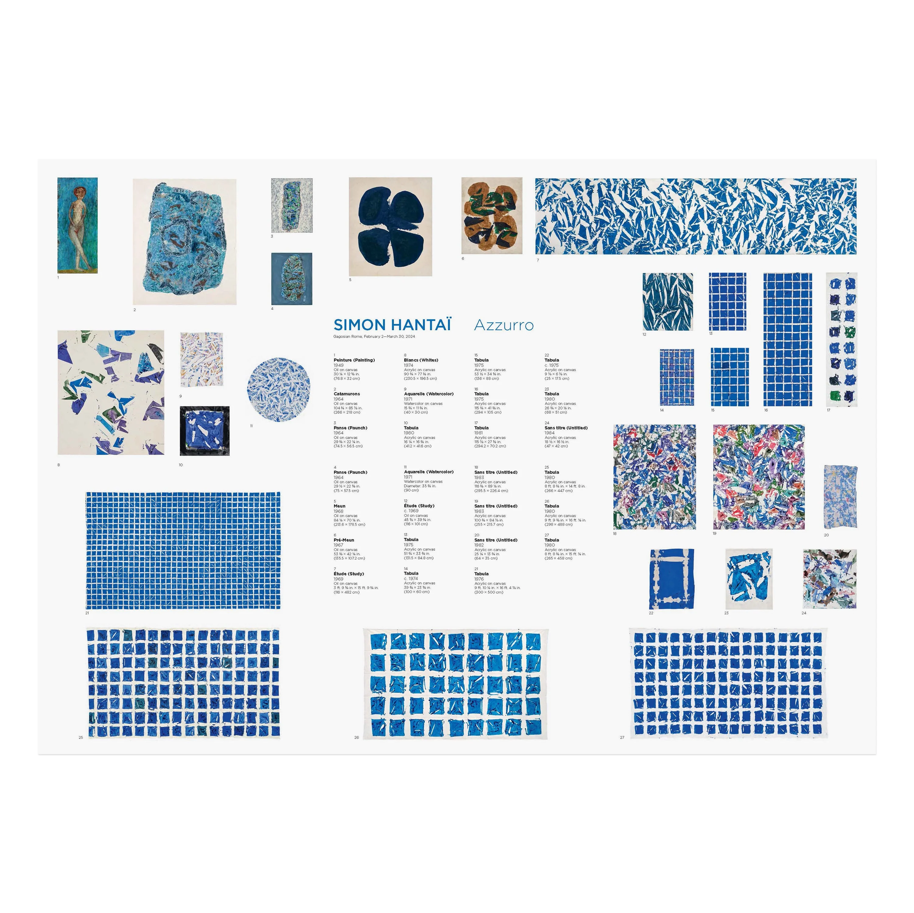 Simon Hantaï: Azzurro - Image 9