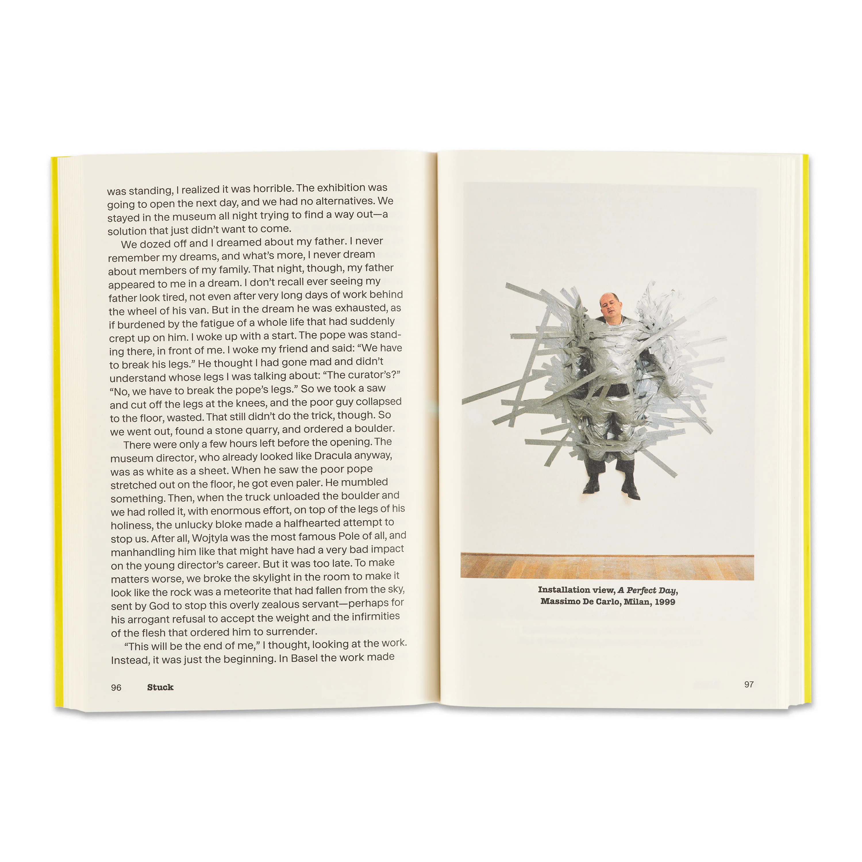 Stuck: Maurizio Cattelan—The Unauthorized Autobiography - Image 4