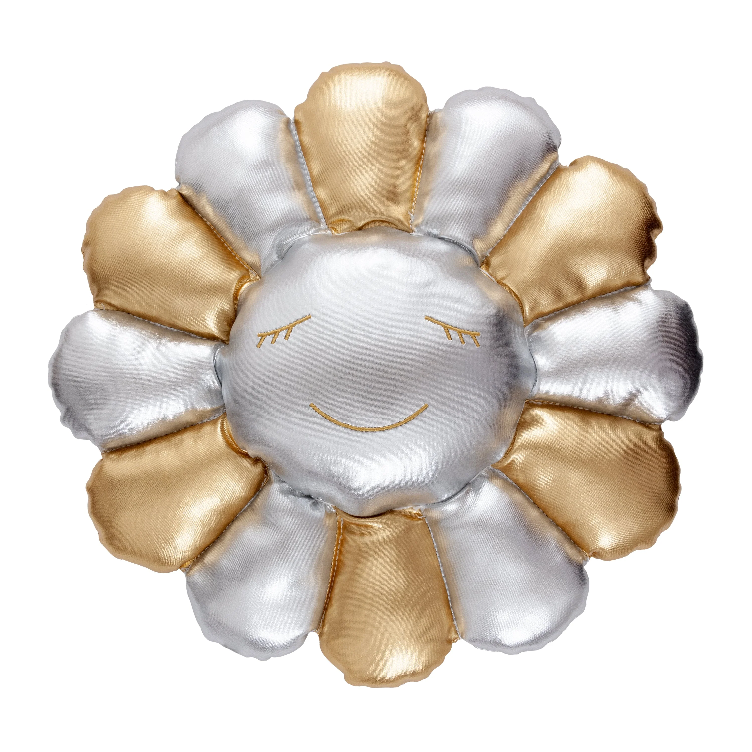 Takashi Murakami: Flower Cushion (Gold/Silver) - Image 2