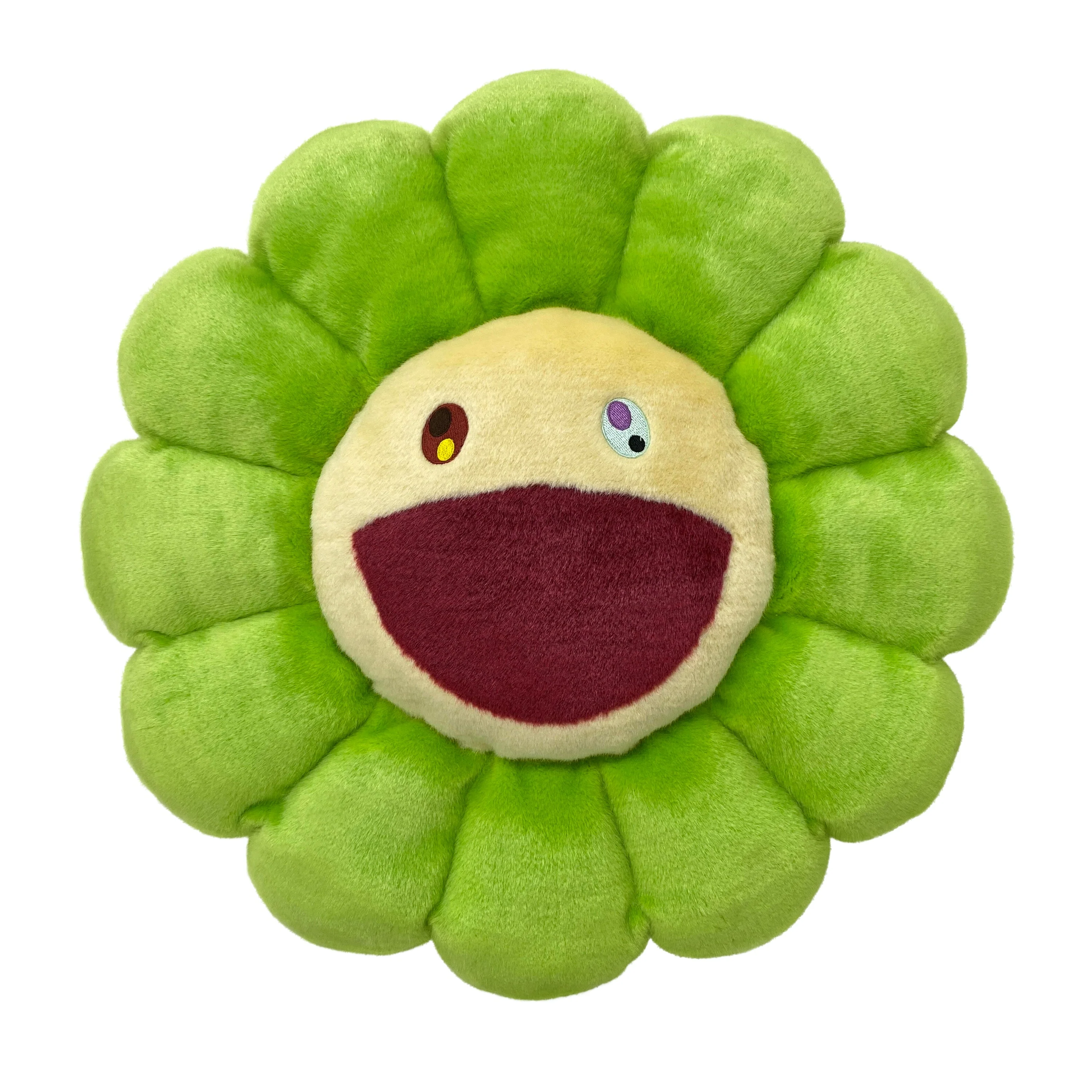 Takashi Murakami: Flower Cushion (Pure Green)
