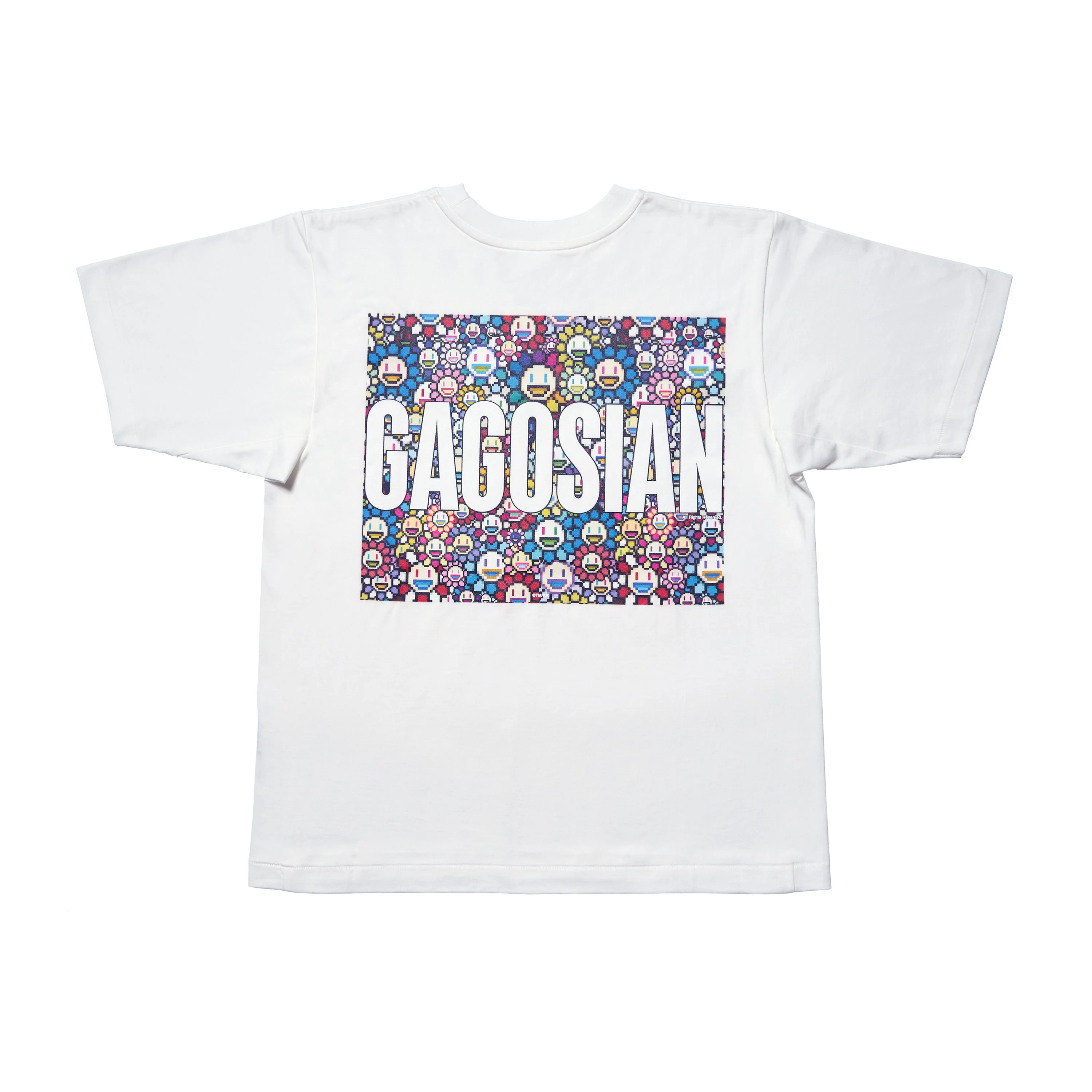 Takashi Murakami × Gagosian Flower Jet Coin T-shirt - Image 2