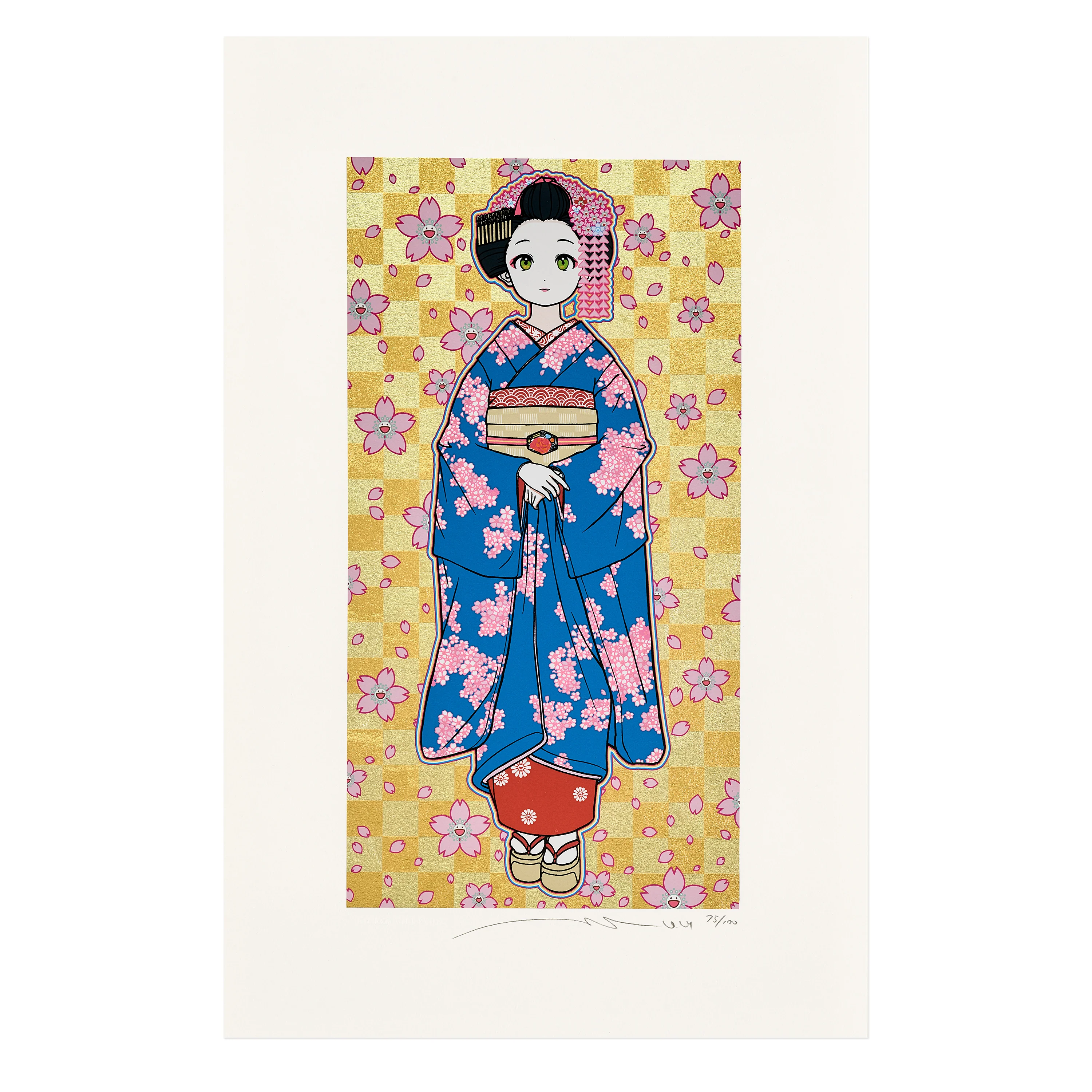 Takashi Murakami: Maiko-san Tanzaku