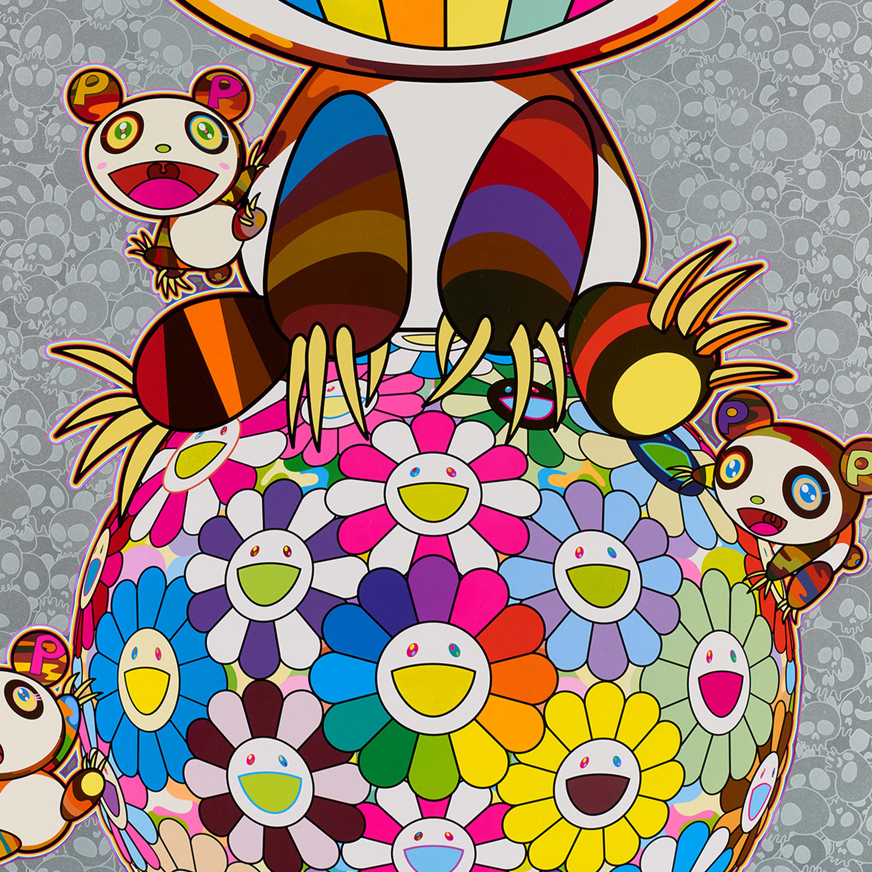 Takashi Murakami: Panda with Panda Cubs - Image 2