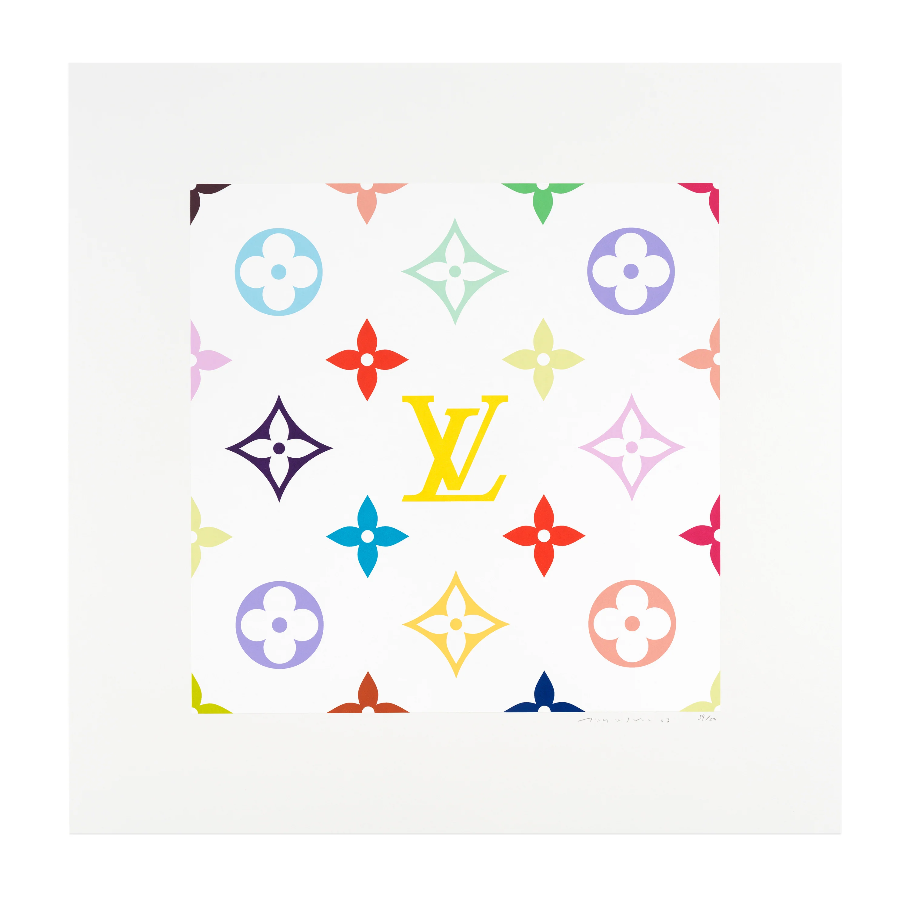 Takashi Murakami: SUPERFLAT Monogram (Lemon)