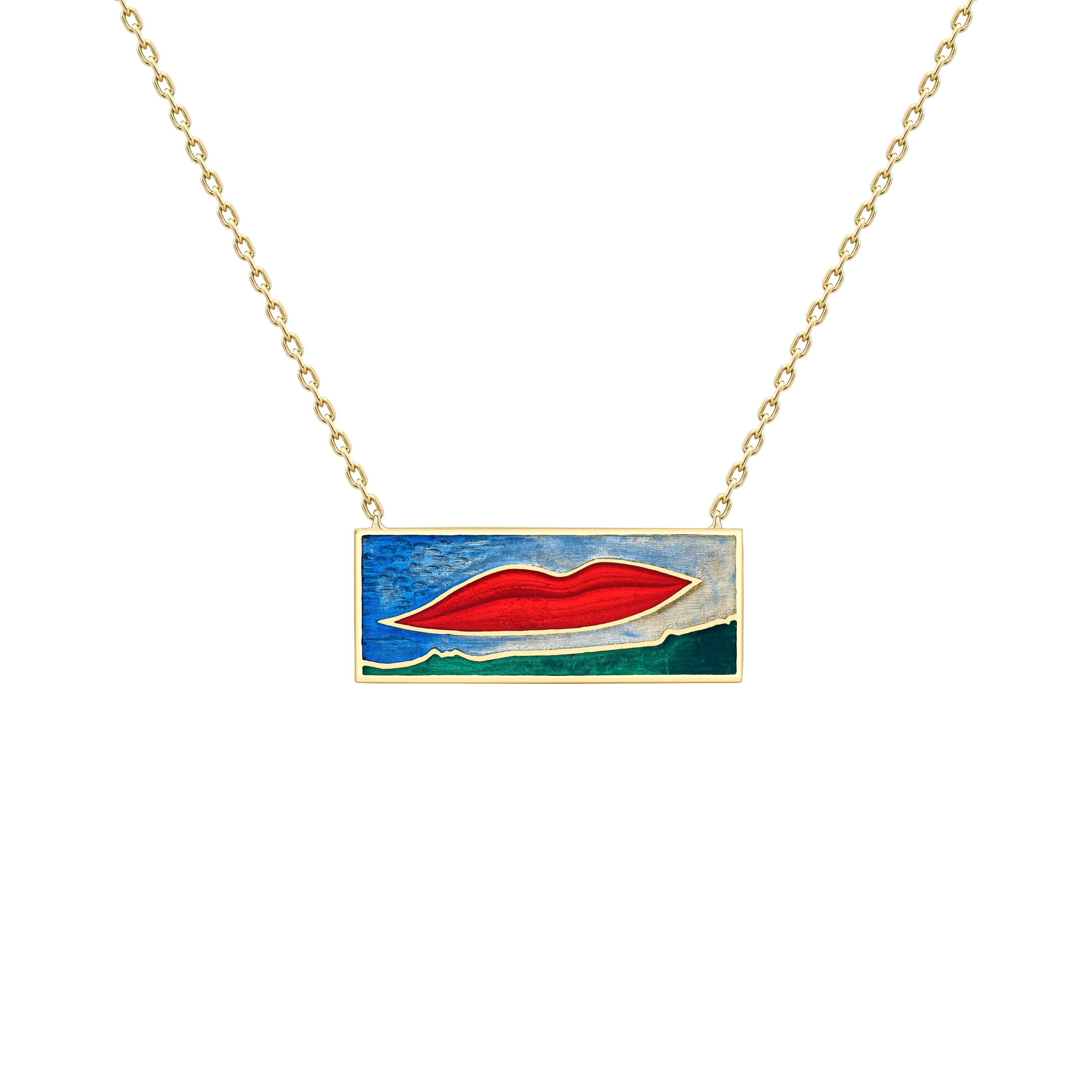 Venyx × Man Ray: Observatory Time (Horizontal) Necklace