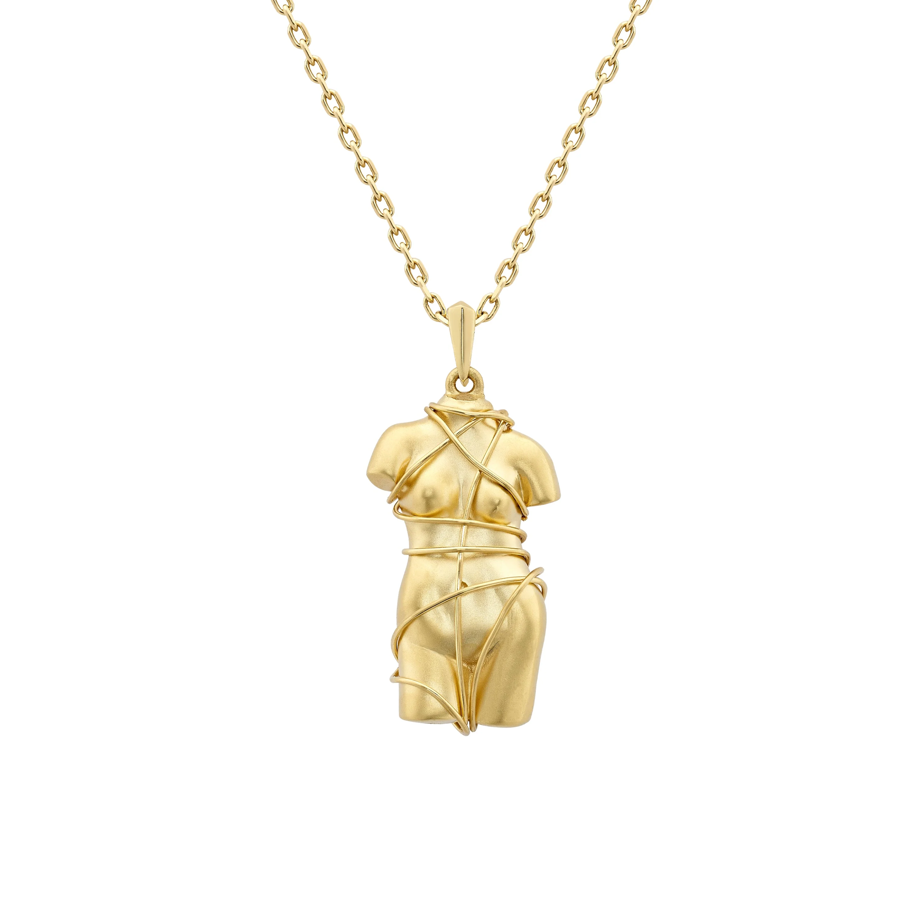 Venyx × Man Ray: Small Gold Venus Restored Necklace